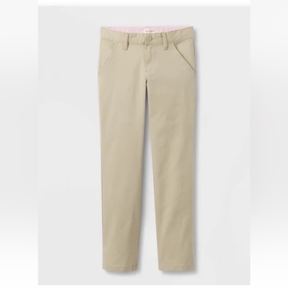 Cat & Jack Other - Cat & Jack Girls Skinny Chino Uniform Pant